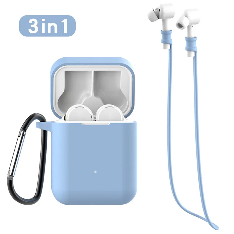 Силиконовая защита от падения для беспроводных наушников Xiaomi Air Bluetooth защитный