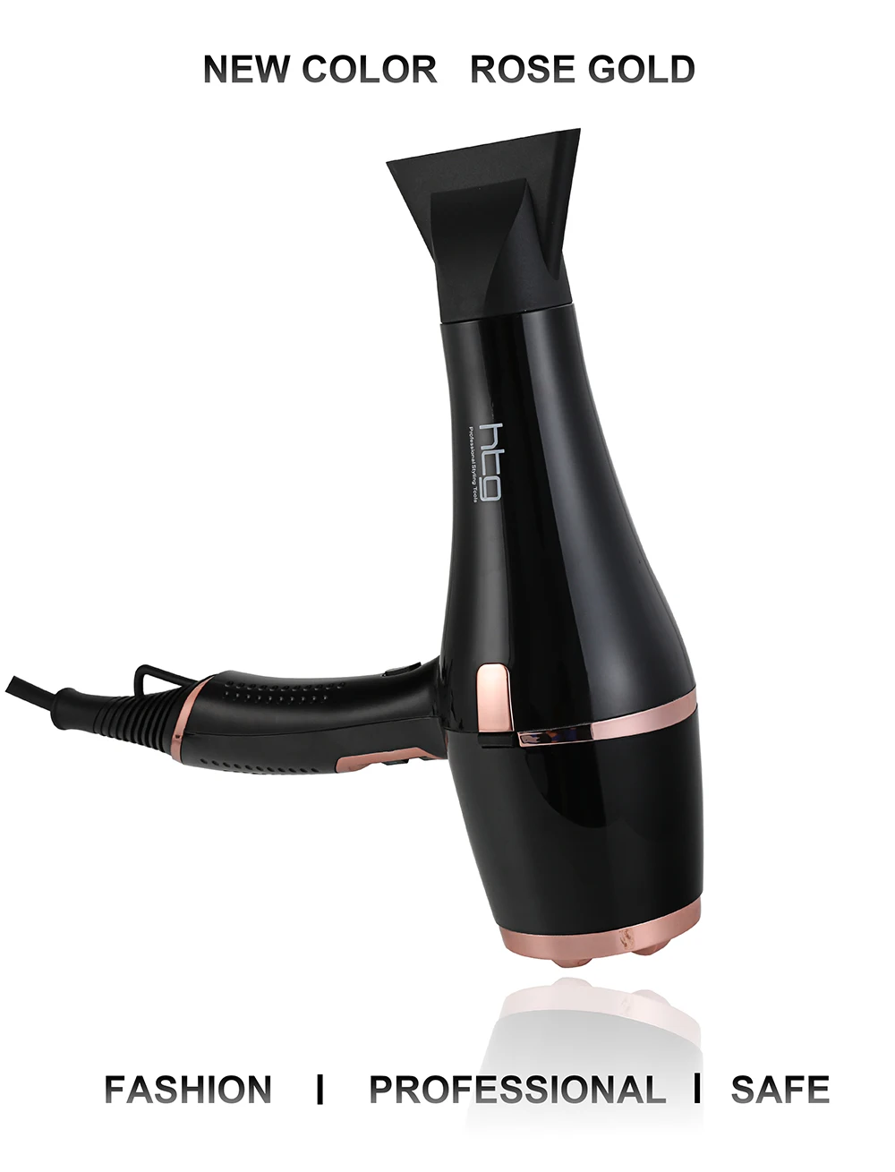 Secador de Cabelo Poderoso Profissional Tiro Frio Íon 110 v - 240 Ionic Queratina Ht037a Htg 2300 w 33 Htg 2300 w poderoso secador de cabelo