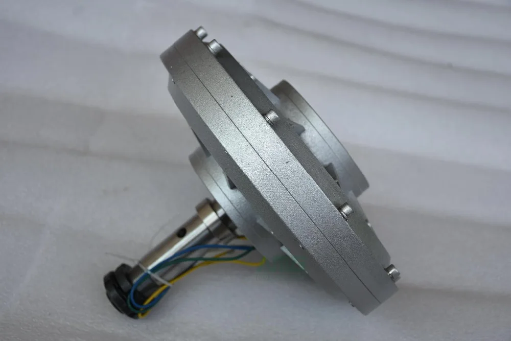 Vertical do Torque do Começo Baixo do Baixo 48vdc de 100 Alternador w 130 200 300 500 Rotor Interno Exterior Eixo Dobro Opcional Rpm 12 - 24 Renovação da Casa