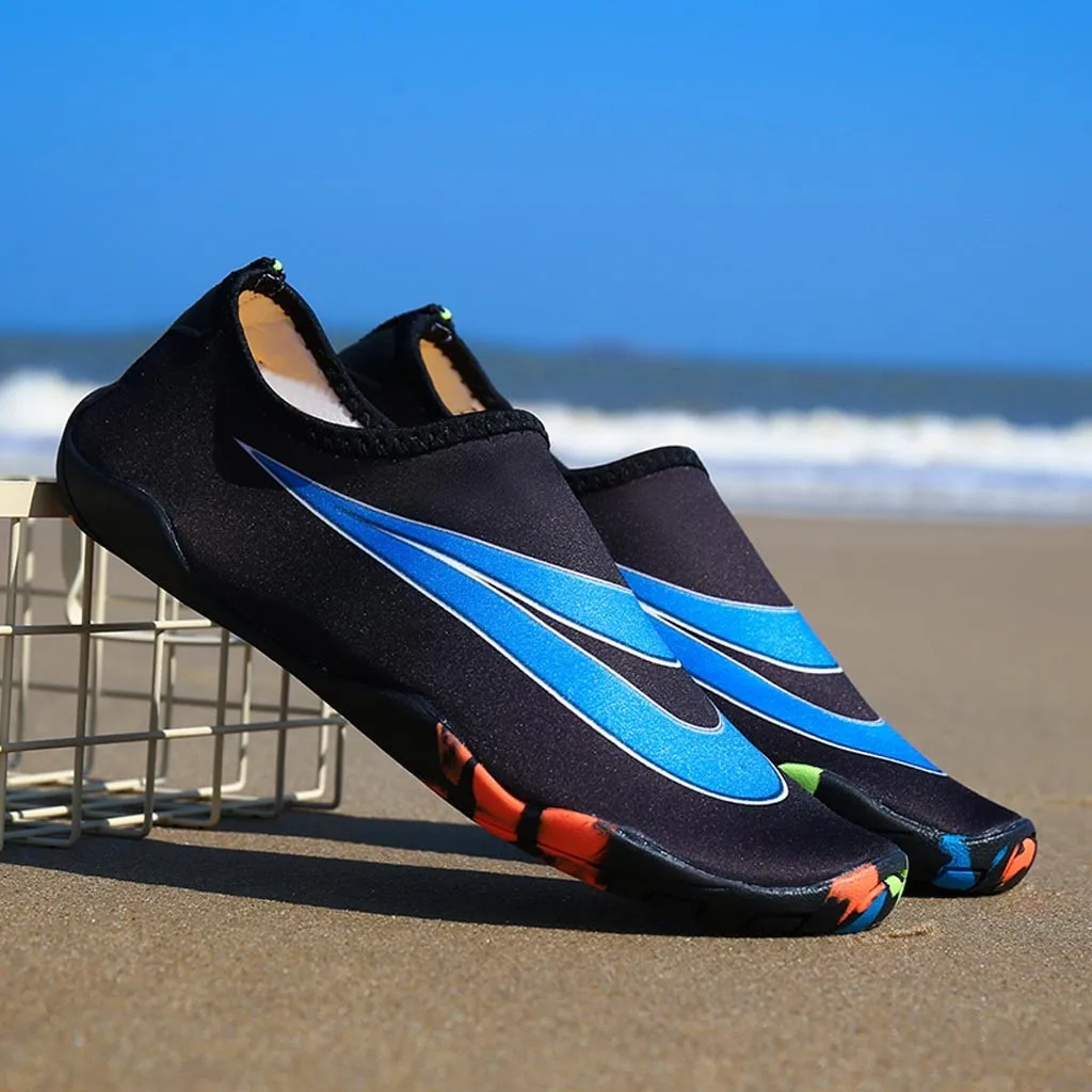 KLV/пляжная обувь для влюбленных пар; Мужская водонепроницаемая обувь для плавания; быстросохнущая обувь без застежки;#25