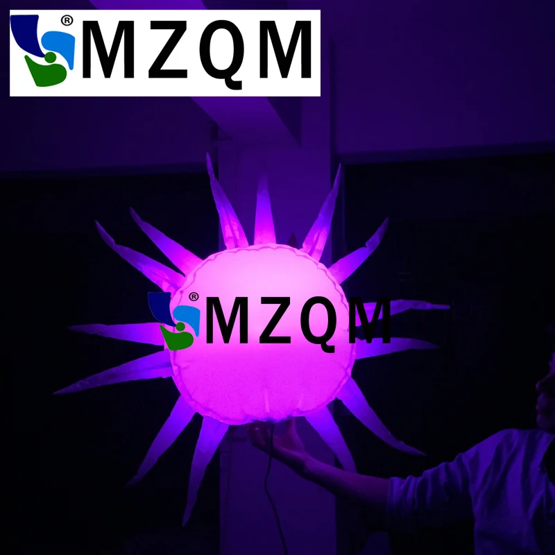 MZQM  hanging stars inflatable led star balloons inflatable led decorations for Party/event/club factory price suppliers