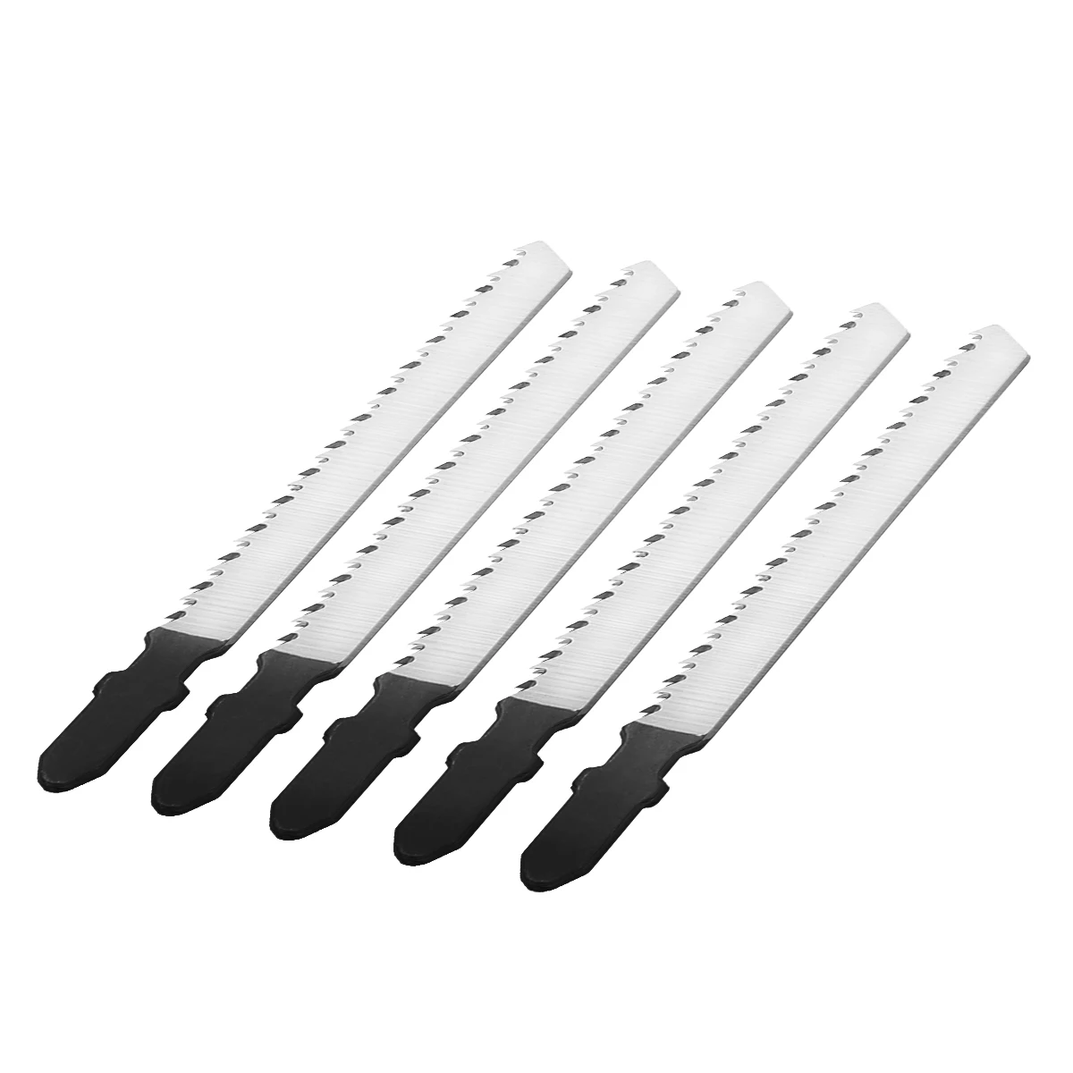5pcs T101B Jigsaw Blades High Quality Metal Steel Saw Blade 100mm For Softwood & Hardwood Wood Plastics Clean Cut