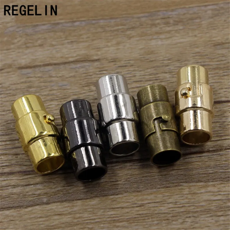 Regelin сильные магнитные замочки для Redmi 3/4/5/6/8 мм круглый кожаный шнур DIY Браслеты соединитель для производства ювелирных изделий Выводы