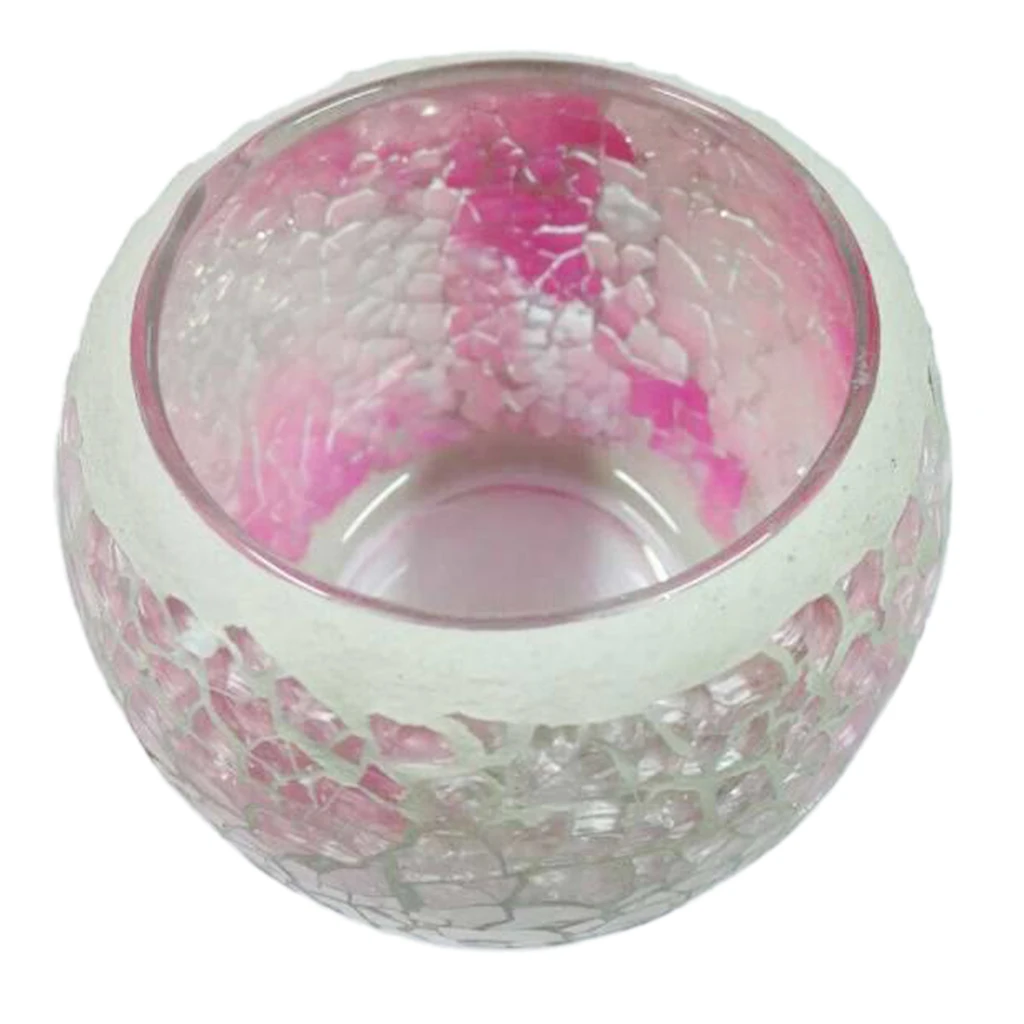 3Pcs Romantic Glass Tea Light Candle Holder Votive Candlestick Holders Candle Lamps for Wedding Festival Church Decor