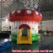 Inflatable PVC mushroom font b bouncer b font for child Jump Castle