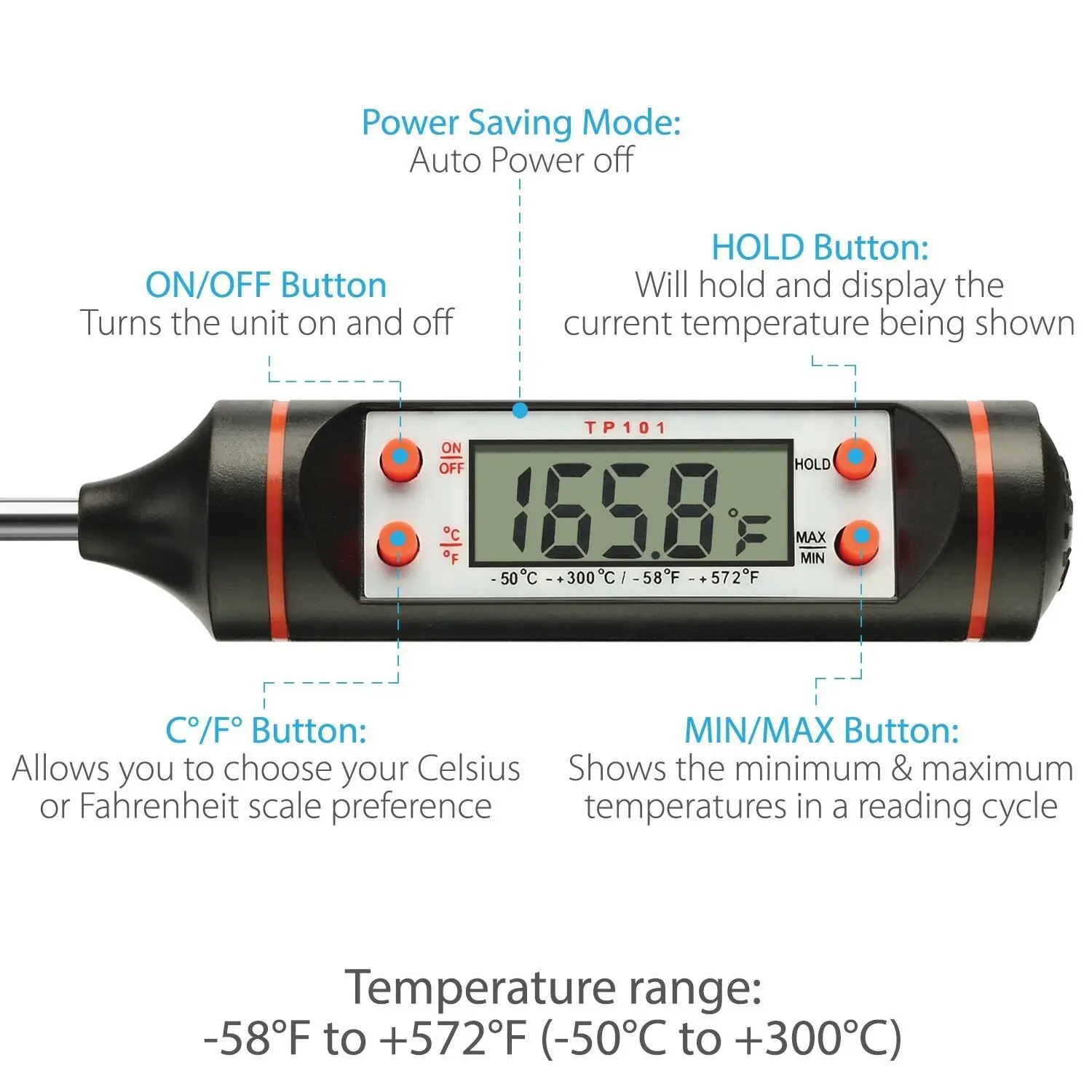 Цифровой термометр для приготовления пищи датчик температуры для выпечки мяса электронные инструменты для приготовления пищи