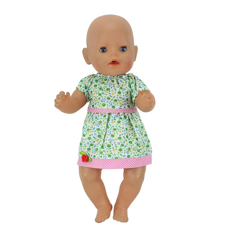 Новое платье Одежда для 43 см Zapf Baby Doll 17 дюймов Reborn младенцев куклы одежда