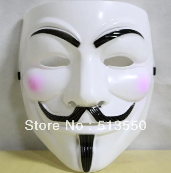 HOT Halloween Masquerade Face Mask V For Vendetta Guy Fawkes Fancy Dress Party | Дом и сад