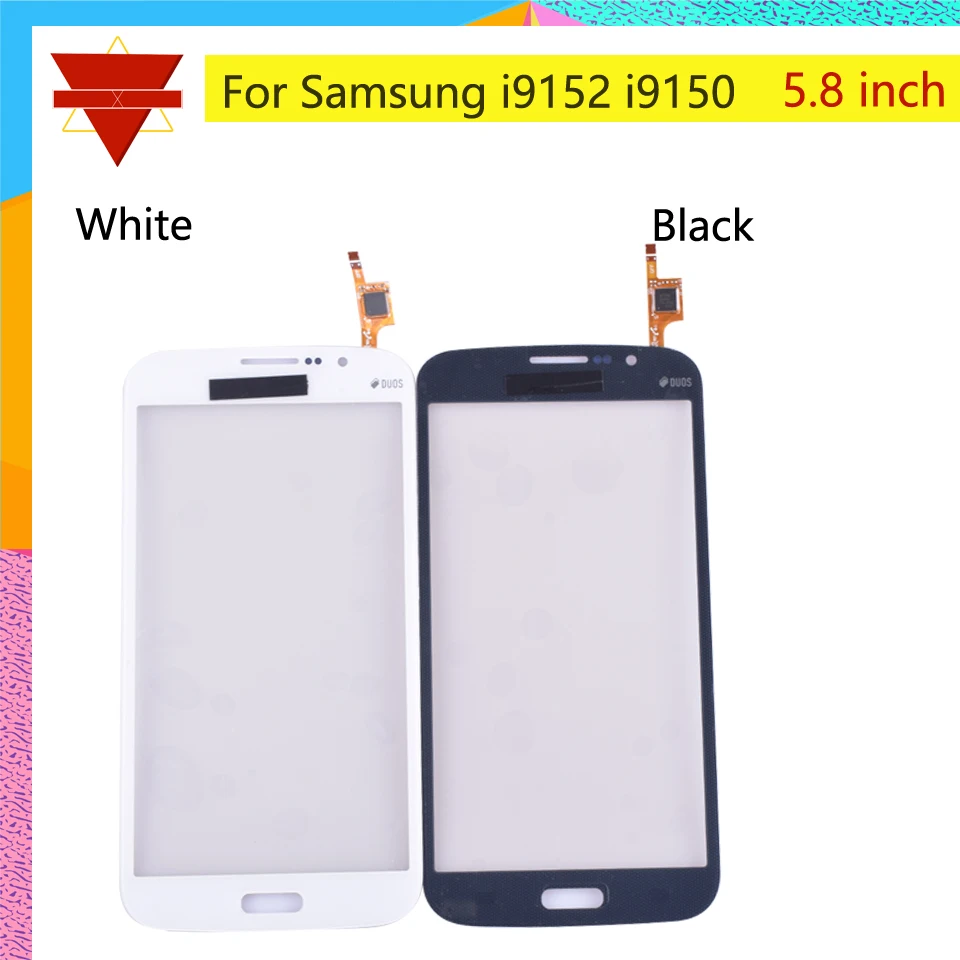 5 8 &quotдля samsung Galaxy Mega i9150 GT i9152 сенсорный экран дигитайзер Переднее стекло объектив