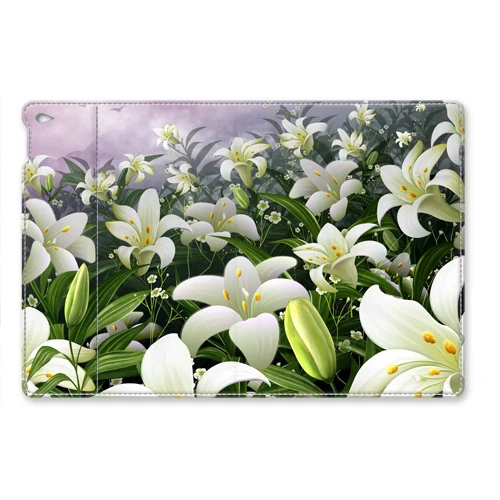 Group of White Lily Premium Leather Cover for iPad Air 2 (iPad 6) | Компьютеры и офис