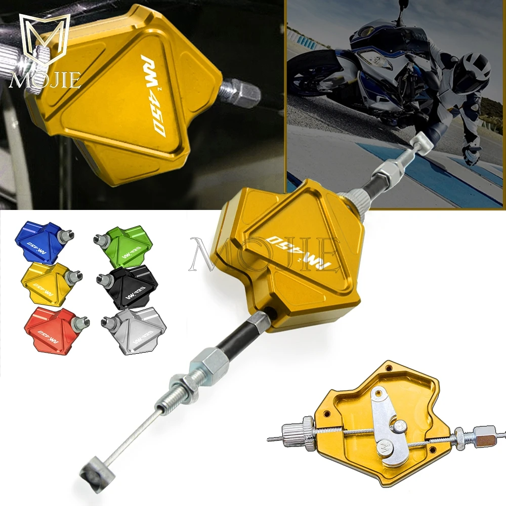Алюминиевый Рычаг сцепления тормоза CNC для мотоцикла SUZUKI RMZ450 RMZ 450 2005 2018 2017 2016 2015 2014