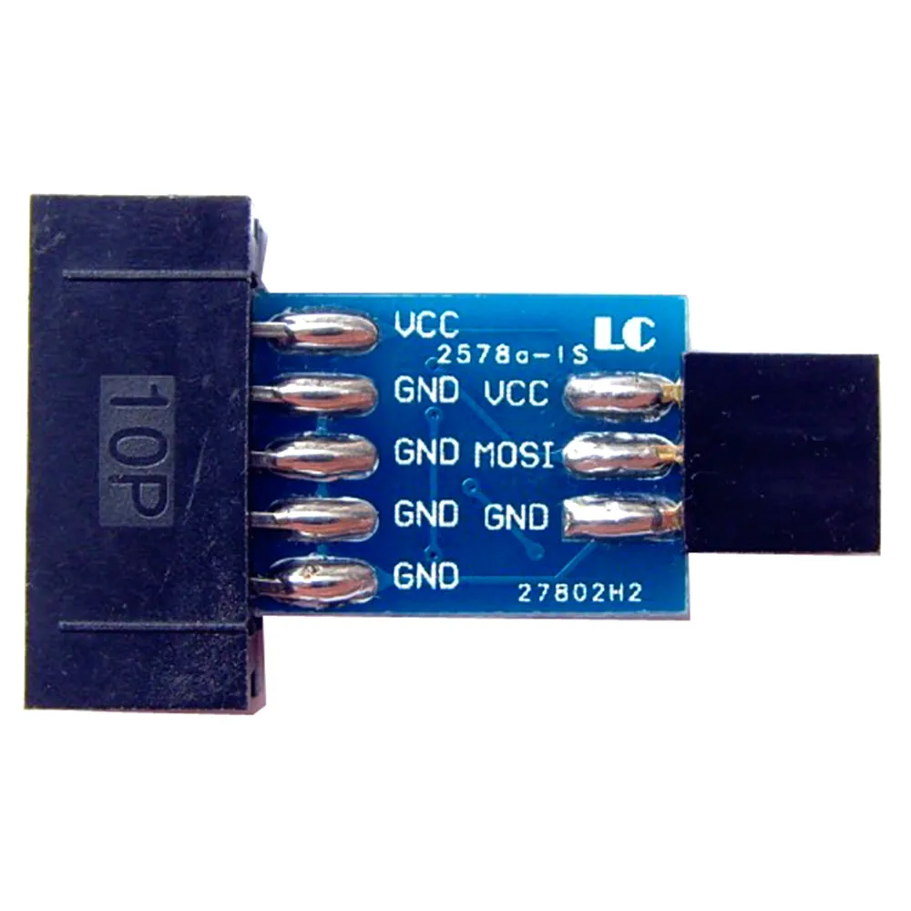 

AVRISP USBASP STK500 10PIN to 6PIN Adapter Board