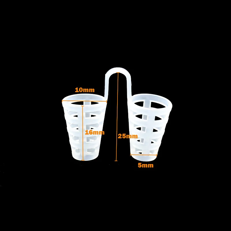 1 шт. Храп Пробка Мягкий Прибор против храпа Решение сна PE белый нетоксичный очиститель носа носорасширитель дыхание легко остановить Snor