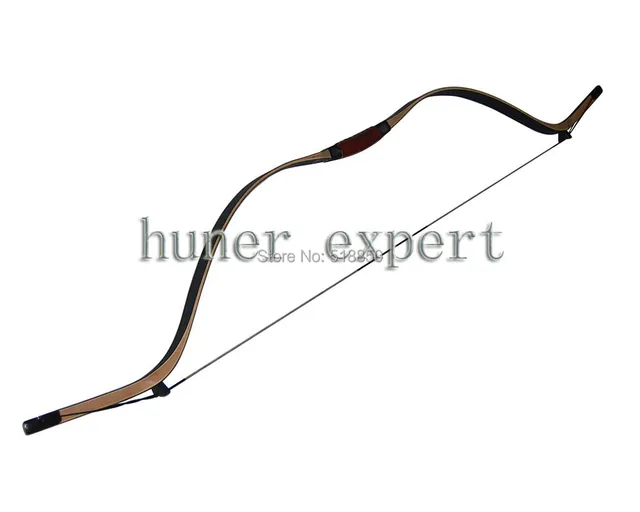 Cheap archery hunting laminating recurve bow 45lbs imported maple wood fiberglass sheet horsebow