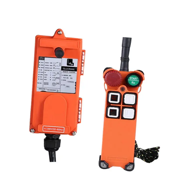 

F21-4Sfor hoist crane 1 transmitter and 1 receiver industrial wireless redio remote control switch switches