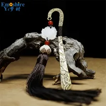 Топ брендинга закладки Натуральный китайский Стиль закладки Ленточки металлические закладки Бизнес Подарки Фирменные Канцтовары M149