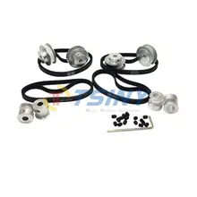 20 Teeth 40 Teeth GT2 Timing Pulley And Length 200mm 202mm 204mm 208mm GT2 Belts in