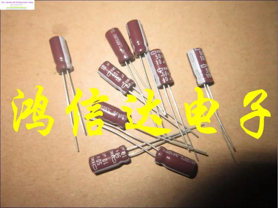 200PCS NIPPON electrolytic capacitors 50V10UF 5X11 chemical KMG Series