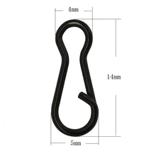 200 шт. ловля карпа быстрое изменение застежки клипсы оснастки соединитель штырь карпа рыболовный терминал снасти карпа рыболовные аксессуары