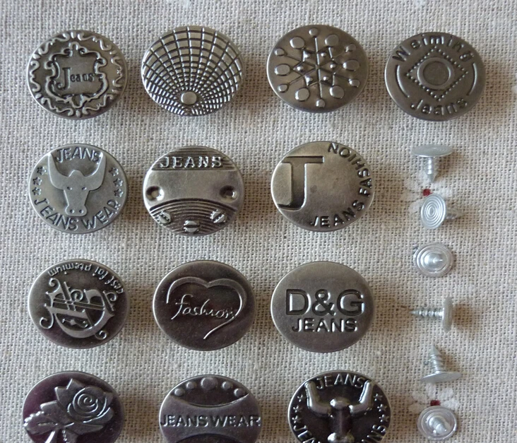 metal button for jeans