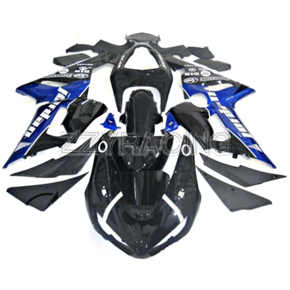 

Injection Fairings Kits for Kawasaki ZX6R 2005 2006 Year ZX-6R 05 06 Complete Motorcycle Body Kit Cowlings Covers Blue Black New