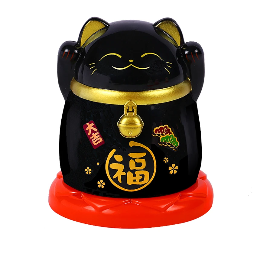 Коробка для зубочисток Lucky Cat мультяшное оформление искусственный АБС пластик