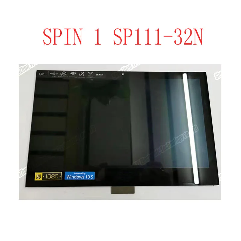 11," светодиодный FHD Замена lcd& TOUCH DIGI для acer SPIN 1 SP111-32N ЖК-сборка