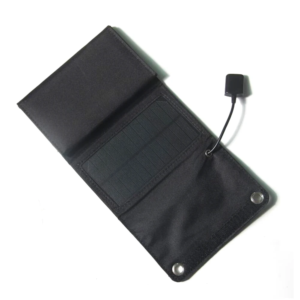 

15W Solar Panel 5V USB Output Portable Foldable Power Bank Solar Charger for Smartphone