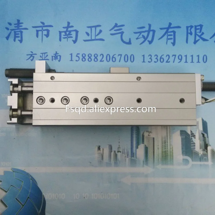 MXQ20 75BS 100BS 125BS SMC Воздушный слайд стол цилиндр пневматический компонент серия mxq smc