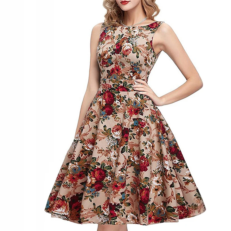 Pаспродажа Модные женские туфли платье с принтом 2017 г. пикантные вечерние летние платья Девушки без рукавов Для женщин Повседневное платье одежда плат...