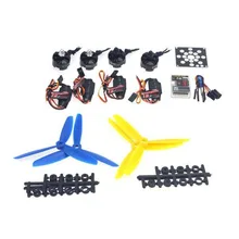 F12065-H RC Drone Kit KV2300 Brushless Motor + 12A ESC + QQ Super Flight Control+FC 5×4.5 Propeller for 250 Helicopter DIY