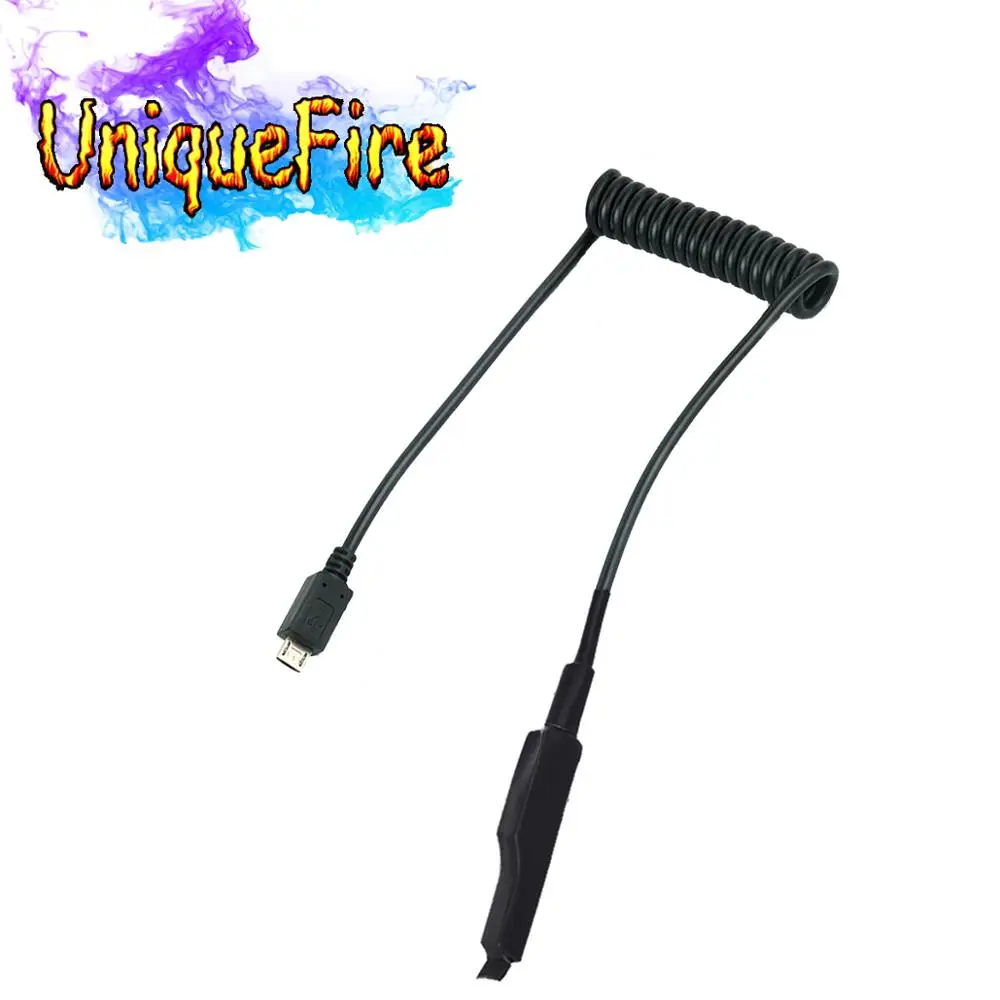 Uniquefire 1605 Usb Remote Pressure Switch Tail Rat Tail Switch For ...