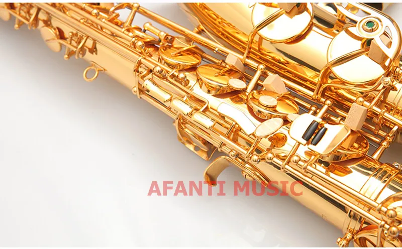 Afanti музыка BB тон/латунный корпус/Глод отделка Alto Саксофоны(ase-203