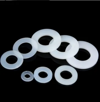 

10PCS M12 M14 M16 M18 Nylon Gasket Plastic Nylon Washer Insulation Flat Pad Plastic Gasket