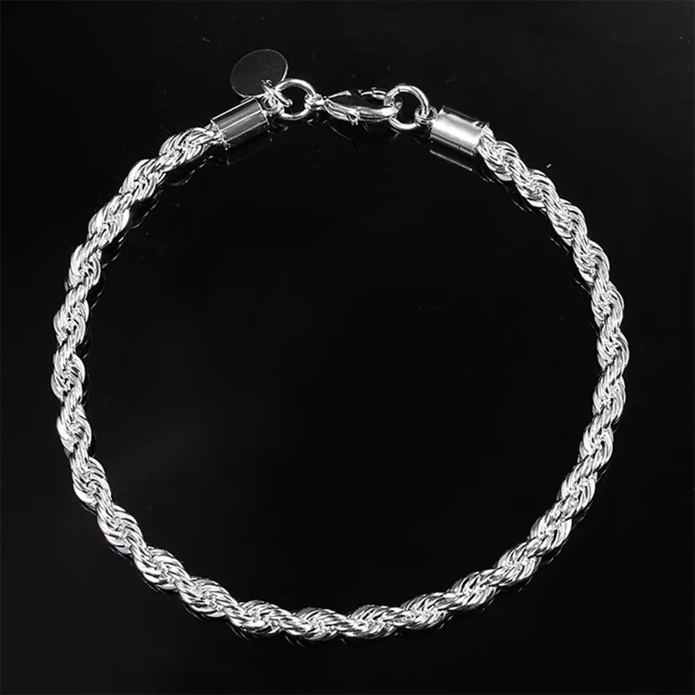 

1 pc New Jewelry Bracelets Women Fashion Bracelets HOT SALE Chain Bracelet Twisted Rope Fashion Jewelry 20CM