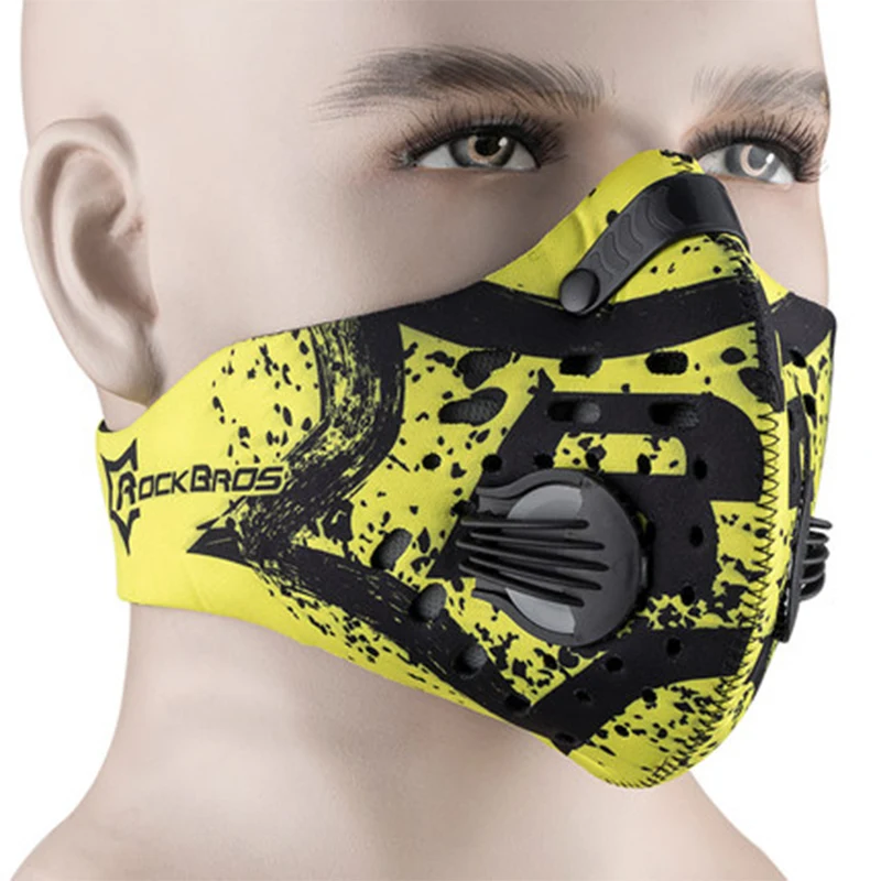 

Outdoor Anti-dust Cycling Face Mask Cover Breathable Bicycle Respirator Sports Running Protection Mask Adjustable