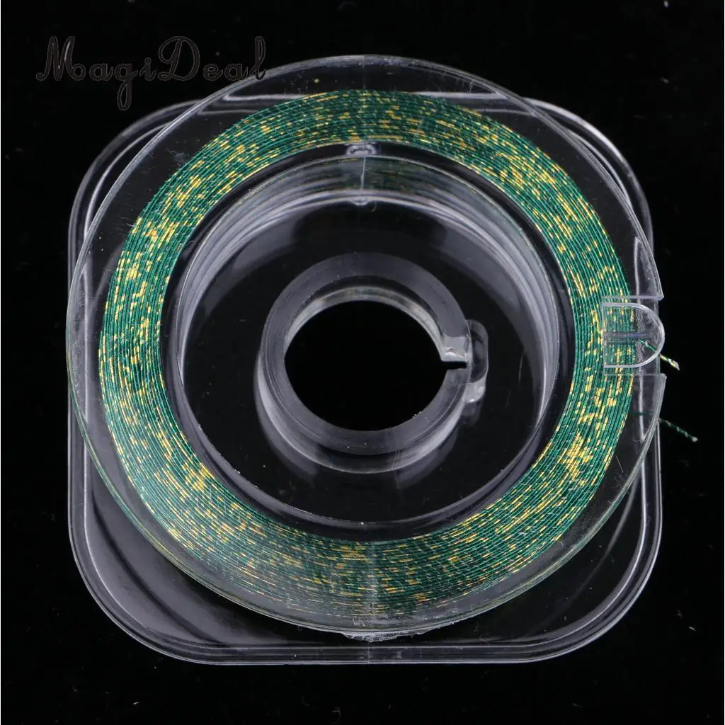 55yards/spool Metallic Guide Wrapping Fishing Line Thread Strong Nylon Fibers for Rod Building Repairing DIY