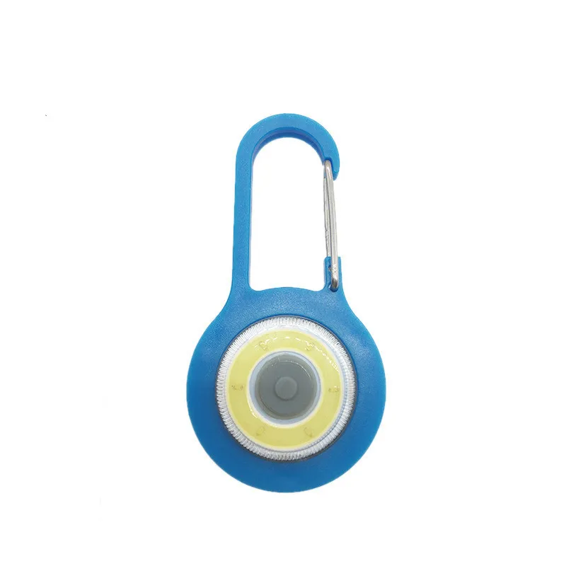 

CHENGYILT Buckle LED Light Hang with Key Backpack Mini Portable Flashlight 3 Mode Light for Hiking Emergency Camping Night Walk