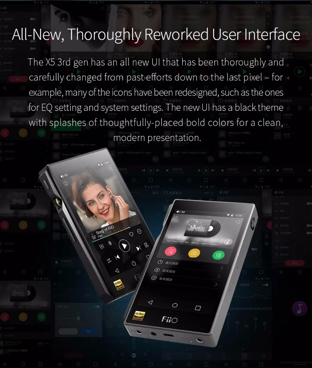 FiiO Восстановленный X5III на базе Android wifi Bluetooth APTX двойной AK4490 без потерь DSD портативный музыкальный плеер с 32G