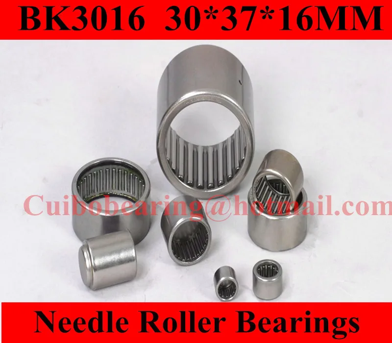 

Free shipping BK3016 Drawn cup Needle roller bearings 45941/30 the size of 30*37*16mm