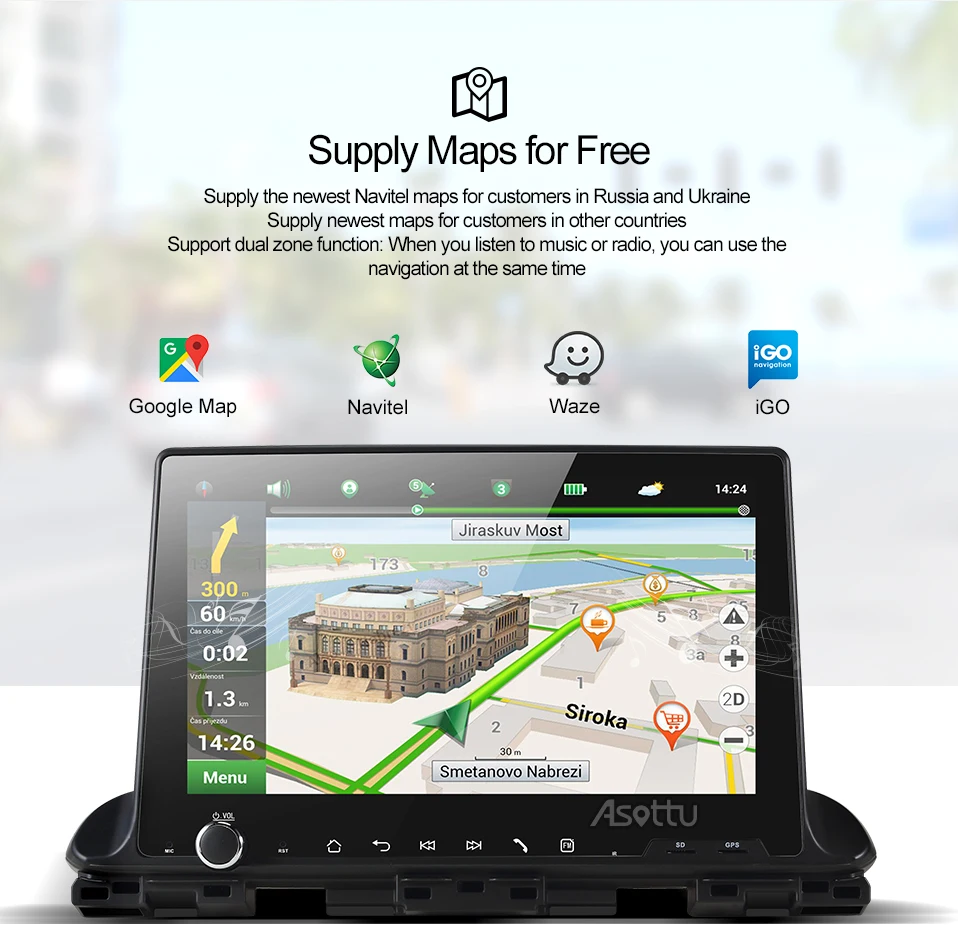 Best Android 9.0 Octa 8 core car dvd for Kia CERATO K3 2018 2019 GPS gps navigation car multimedia player video radio player 5