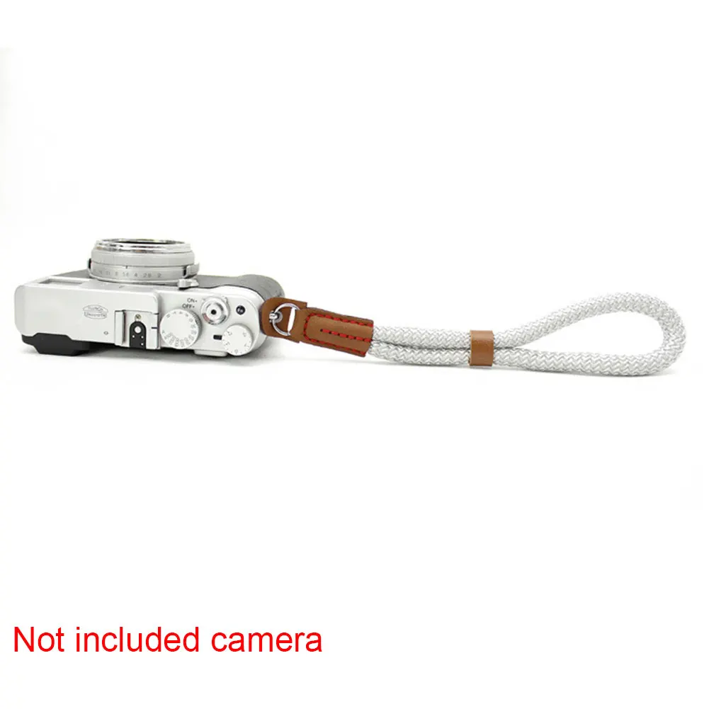 Аксессуар для камеры хлопковый ремень Регулируемый модный винтажный Плетеный спортивный вытяжной шнур для домашней фотографии канатная