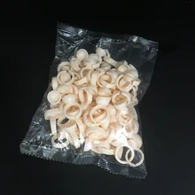 S/M/L Размер мягкие пигментные кольца одноразовые, для микрообработки чернильница для тату держатель перманентные чернила для макияжа кольца