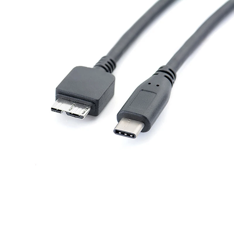 0,3 м USB 3,1 type-C к USB 3,0 Micro B кабель для передачи данных для MAC BOOK WINDOWS PC OTG внешний жесткий диск HDD кабель