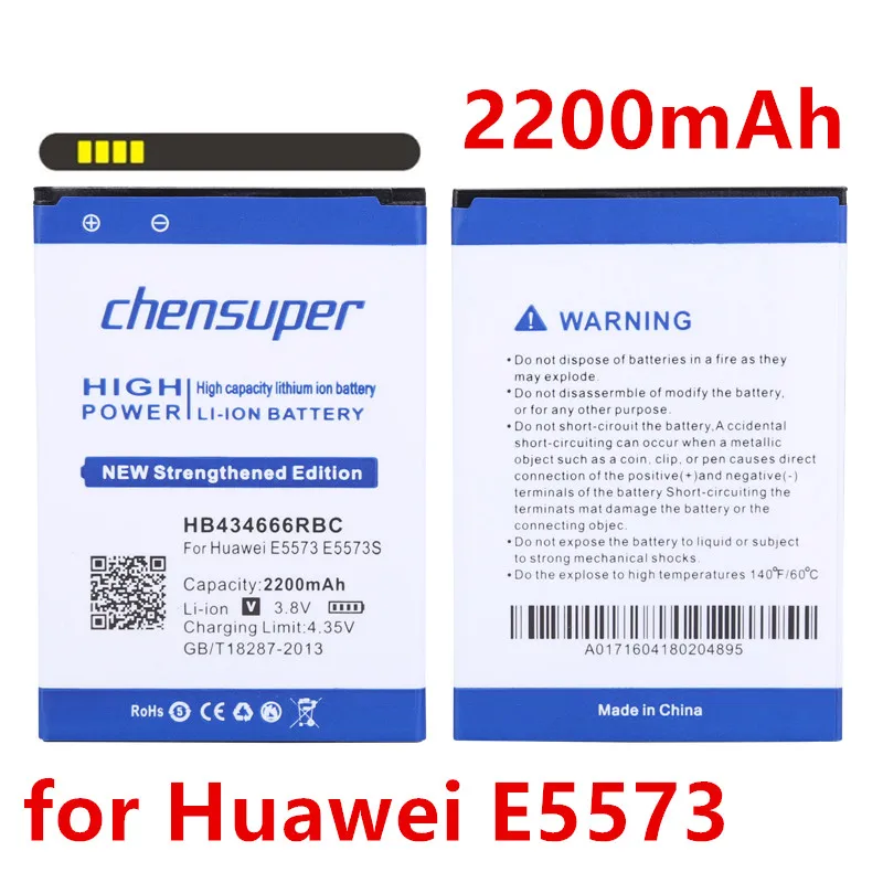 Chensuper Ad Alta Capacità Hb434666Rbc Batteria Per Huawei E5573 E5573S E5573S-32 E5573S-320 E5573S-606 E5573S-806