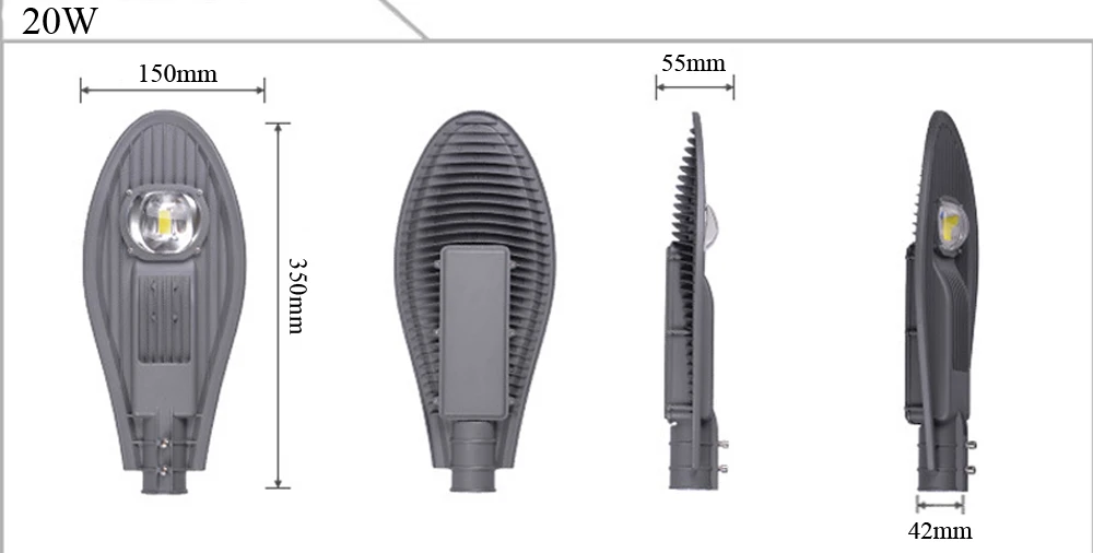 GO OCEAN Street Lights Street Light 20W 50W 60W 100W 150W IP65 Road Lamp Garden Waterproof Road Lamps Outdoor Lighting (12)