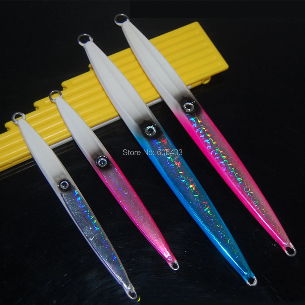 

Deep sea Jigging Fishing Metal Jigbait Jig Lure Spoon Treble Hook Spinner baits 100g, 300g, 500g, 720g