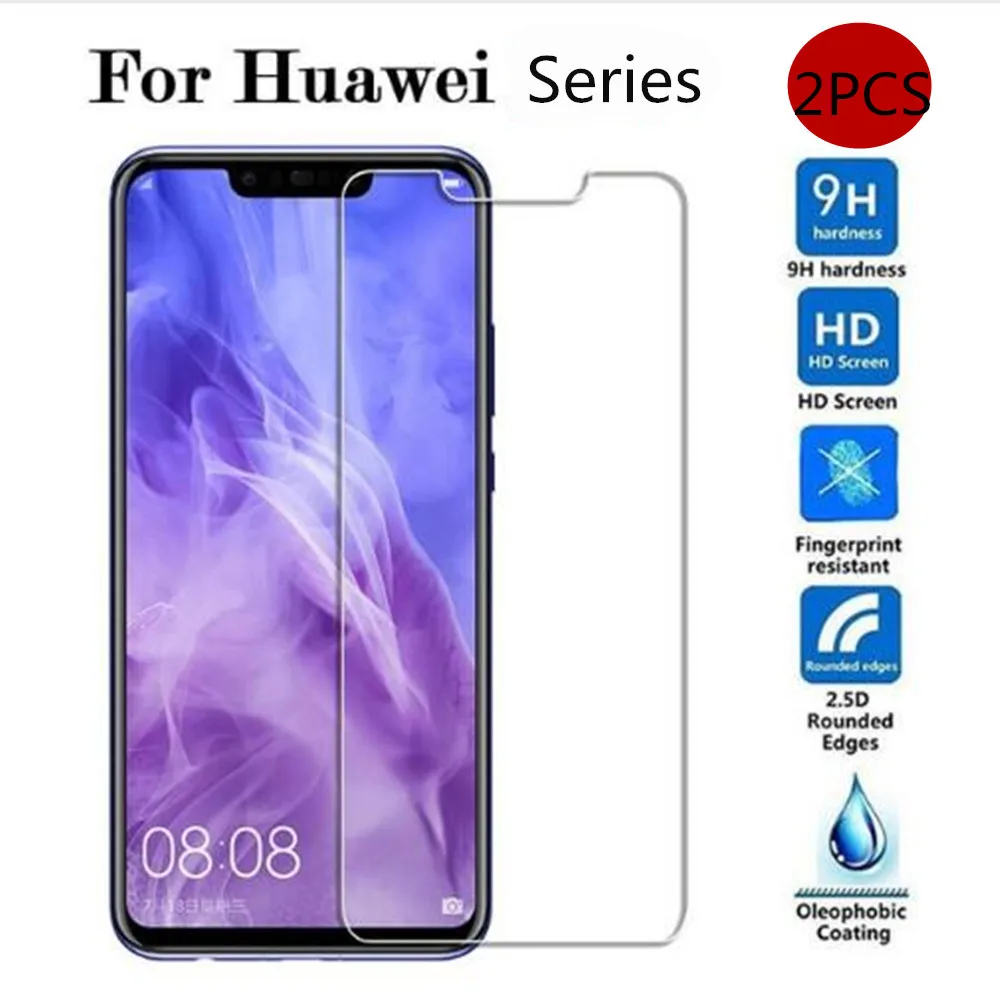 2 шт. закаленное стекло для Huawei Mate 20 Lite Pro lite 20pro p30 Honor 8x 8c 10 защита экрана 9h 2.5d