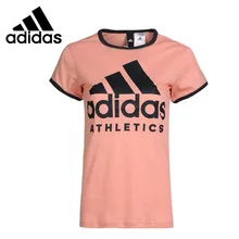 Новое поступление Adidas SID тонкий TEE Для женщин футболки с коротким рукавом спортивная