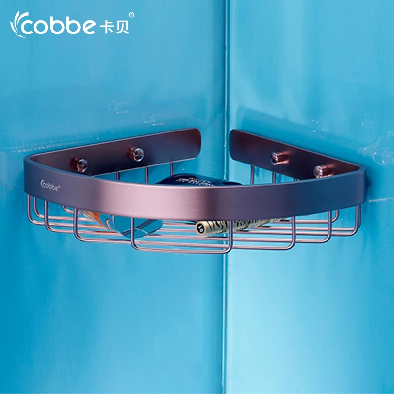 Free Shipping Bathroom Corner Shelves Shower Caddy Hanger Shampoo
